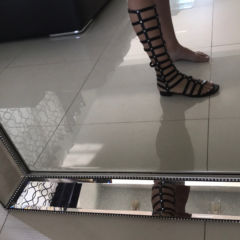 Stuart Weitzman gladiator sandals never worn